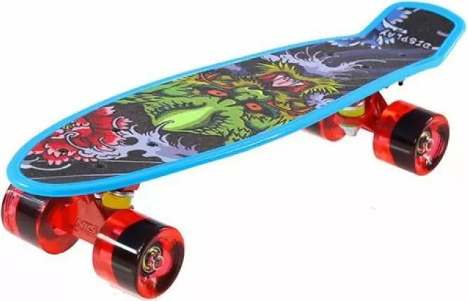Pennyboard Nils Extreme Crude Dragon, Blu