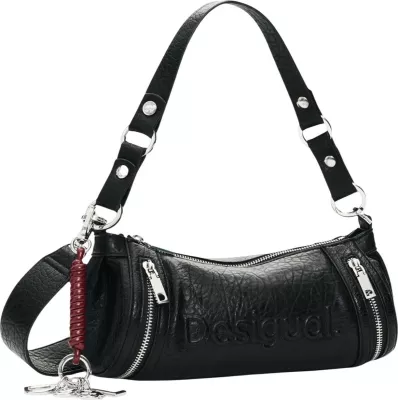 Çantë baguette për femra Desigual Zarauz NF B 26WAXP99, e zezë