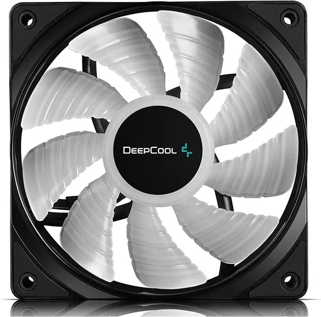 Ventilator për Kasë DeepCool RF120-3in1, 12 cm,, 3 copë, e zezë