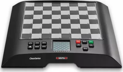 Shah elektronik Millennium Chess Genius Pro M810, deri 2000 ELO, magnetik, tabelë 30 x 27.6 cm, i zi