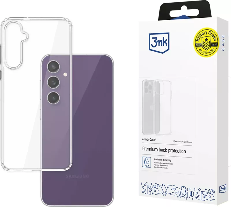 Mbështjellës 3mk Armor Case për Samsung Galaxy S23 FE, Transparent