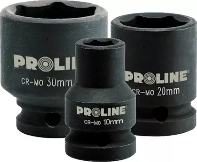 Nasadë udarnike e thellë PROLINE 18996 3/4\" 46mm, e zezë