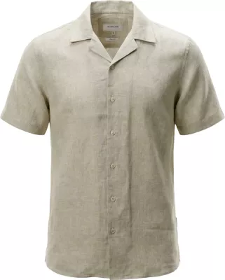 Këmishë me mëngë të shkurta për meshkuj Gianni Lupo GL7658S-S26, bezhë [Madhësia: XXXL]