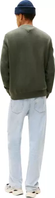 Xhemper për meshkuj Tommy Hilfiger Jeans TJM Slim Ess DM0DM21787, i gjelbër ulliri [Madhësia: S]