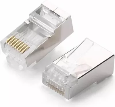 Konektor rrjeti RJ45 UGREEN 20333 Cat6 (paketë 10 copë)