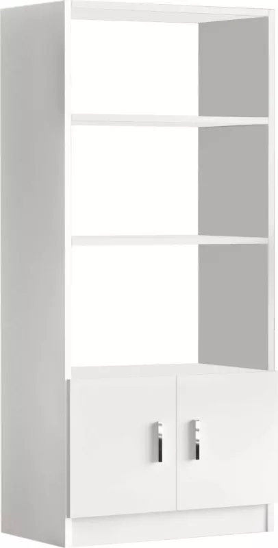 Raft librash Hanah Home, Vo4-W, i bardhë