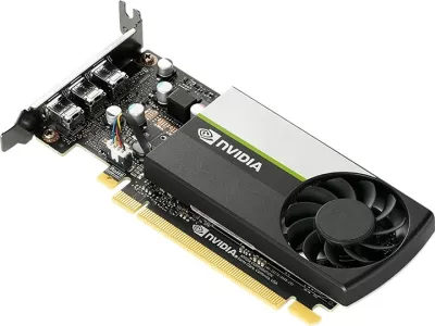 Kartelë grafike PNY T400, 4 GB, GDDR6, PCI Express x16 3.0, e zezë