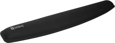 Mbështetëse kyçi për tastierë Sandberg 520-25, gel, 47 cm, e zezë