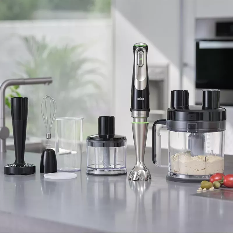 Blender manual Braun, zi-argjendtë