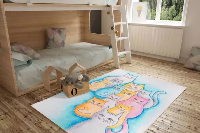 Qilim me mace shumëngjyrëshe, 210x310cm, Conceptum Hypnose, Ada Gönül Chenille AL 301
