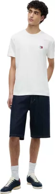 Maicë për meshkuj Tommy Hilfiger Jeans TJM REG BADGE TEE DM0DM20322, e bardhë [Madhësia: L]