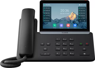 VoIP telefon Yealink SIP-T87W, ekran 7", Bluetooth 5.0, Gigabit, PoE, i zi