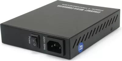 Media konvertues LevelOne FVM-1101, Fast Ethernet, RJ45 në SC, menaxhim web, 100 Mbit/s, i zi