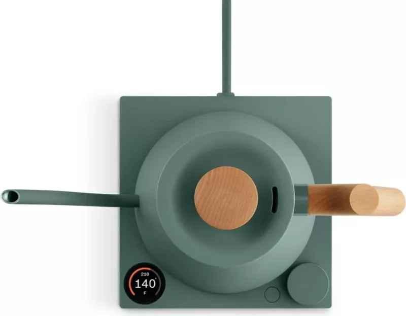 Ibrik elektrik Fellow Stagg EKG Pro 0.9L, i gjelbër