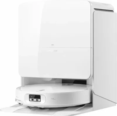 Robot fshesë ROBOROCK Qrevo Edge 2 Pro 25,000 Pa, me fshirje dhe stacion vetëpastrimi Hygiene+ 3.0, e bardhë