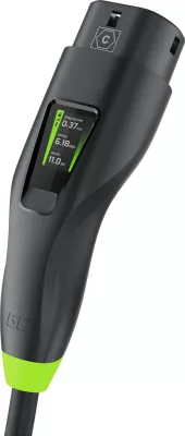 Stacion karikimi EV Green Cell Habu, 7 m, 2-në-1, 11 kW, i zi