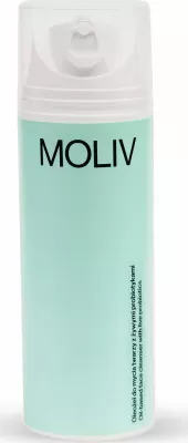Xhel vajor pastrues fytyre MOLIV Oleożel me probiotikë të gjallë 150 ml, mint
