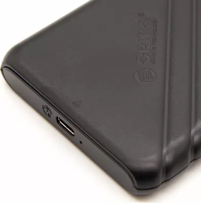 Kasë ekstern për HDD/SSD 2.5" Orico 25PW1C-C3-BK-EP, USB-C 3.2 Gen 1, SATA III, 6Gbps, e zezë