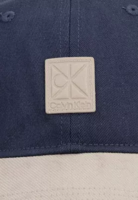 Kapelë bejsbolli Calvin Klein LV04D5110G për meshkuj, e kaltër