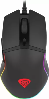Maus Genesis Krypton 220 NMG-1770, 6400 DPI, RGB, USB me kabllo, 6 butona, i zi