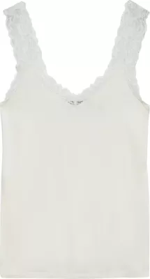 Maicë pa mëngë për femra Vero Moda VMROSA SL TOP GA JRS NOOS 10287348, e bardhë [Madhësia: XS]