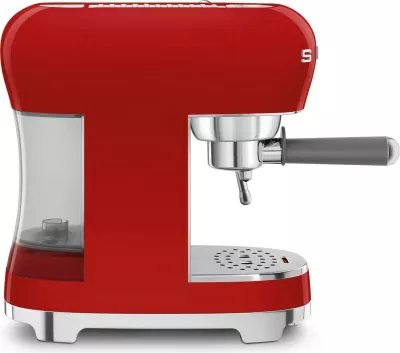 Aparat ekspresi SMEG ECF02RDEU, 1.1L, 15 bar, i kuq
