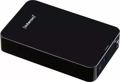 Hard disk i jashtëm Intenso Memory Center, 8 TB, 3.5", 3.2 Gen 1 (3.1 Gen 1), i zi