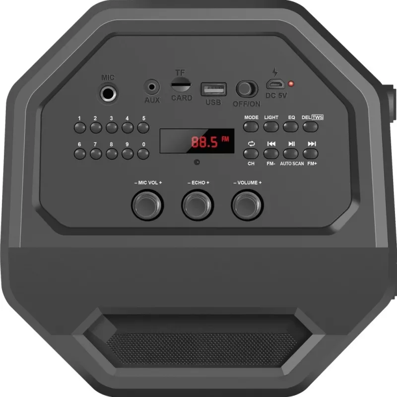 Altoparlant portativ Defender Rage, Stereo, 50 W, i zi