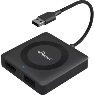 Adapter për veturë Ottocast CA361-C4 Car TV MAX, CarPlay, Android Auto, HDMI, i zi