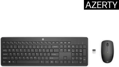 Maus dhe Tastaturë Wireless HP 230, e Zezë