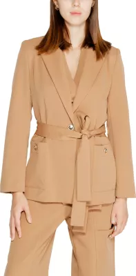 Blazer për femra Rinascimento CFC0119871003, bezhë e errët [Madhësia: L]