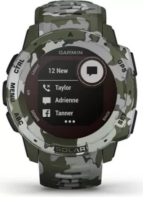 Smartwatch Garmin Instinct SOLAR Camo Edition Lichen Camo