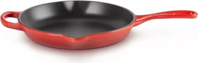 Tigan i rrumbullakët Le Creuset 23cm, gize, smalt, i kuq