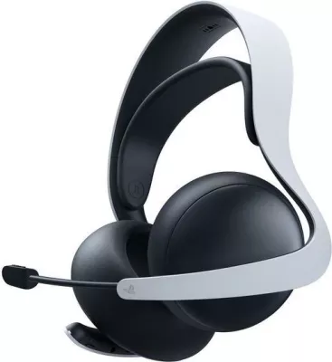 Kufje wireless Sony Pulse Elite me mikrofon, bardhë