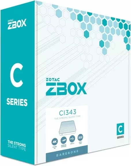 Mini PC Zotac ZBOX edge CI343, DDR5, PCI Express, Wi-Fi 6, 40 W