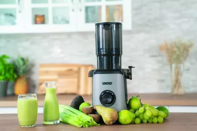 Slow juicer UNOLD 78275 Sam, 0.8L, 80 RPM, charcoal