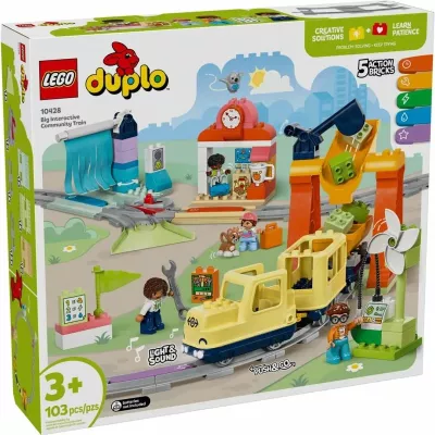 Lodra tren interaktiv LEGO DUPLO për fëmijë
