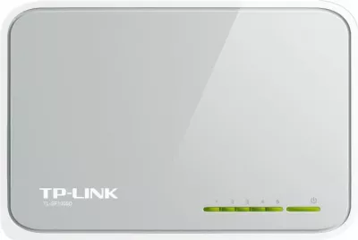 Switch, TP-Link TL-SF1005D 5 porte 10/100Mbps desktop, e bardhë