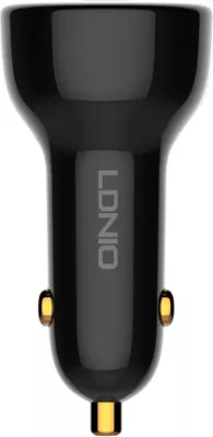 Karikues për veturë LDNIO C101 100W 2 porte USB-A/USB-C, i zi