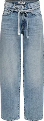 Xhinse për femra Only ONLGIANNA MW Straight DOT450, denim i çelët [Madhësia: W33 L32]