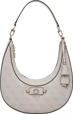 Çantë krahu për femra Guess Coleen Logo Small SA HWSG97 49010, e bardhë