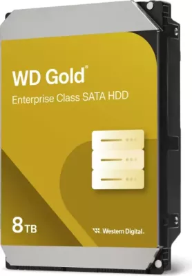 Hard disk intern WD Gold WD8005FRYZ 8TB 3.5\" SATA 6Gb/s 7200rpm 256MB, ngjyrë ari