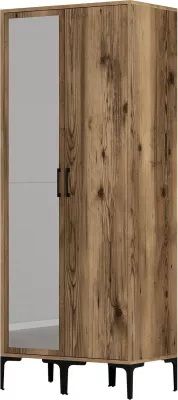 Dollap garderobe, ngjyrë arre, Skye Decor, Kumsal RS