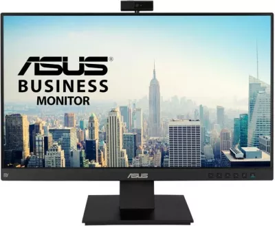 Monitor ASUS BE24EQSK 23.8" Full HD IPS me kamerë 2MP, mikrofon, altoparlantë, qëndrues ergonomik, VESA 100x100, i zi