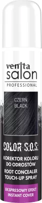 Sprej për rrënjë Venita Salon Professional Color S.O.S. për femra e zezë 75ml