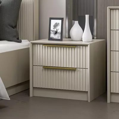 Komodinë Hanah Home, Kale Luxe - 7938, ngjyrë guri