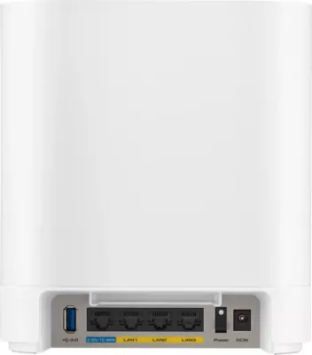 Ruter mesh biznesi ASUS ExpertWiFi EBM68 AX7800 tri-band WiFi 6 (802.11ax), 1-pack, i bardhë