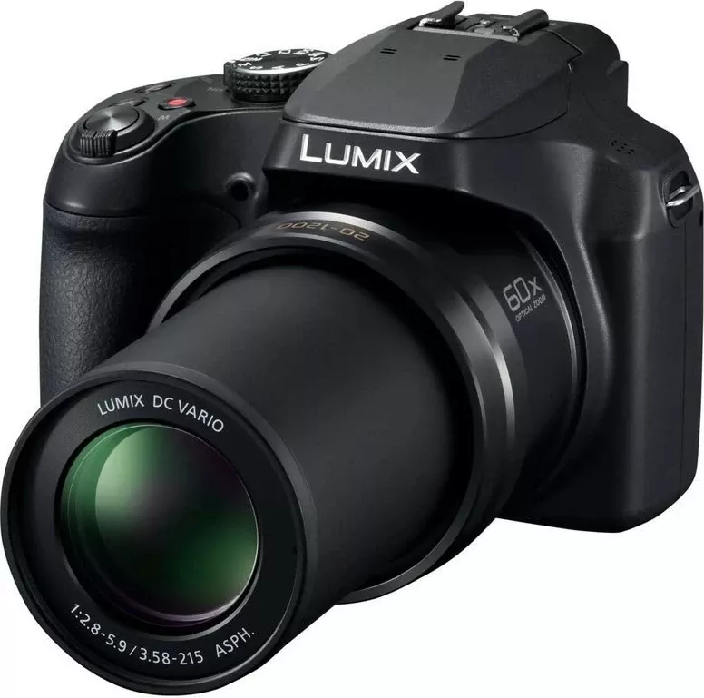 Kamerë Panasonic LUMIX DC-FZ82, 18 MP, 4K, WiFi, e zezë