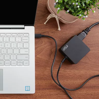 Adapter universal FSP NB C, 65 W, USB Type-C, i zi