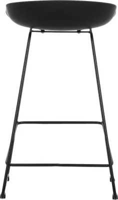 Karrige për bar, e zezë, mesatare, FH9299.02, 44x44x74cm, set 2 copë